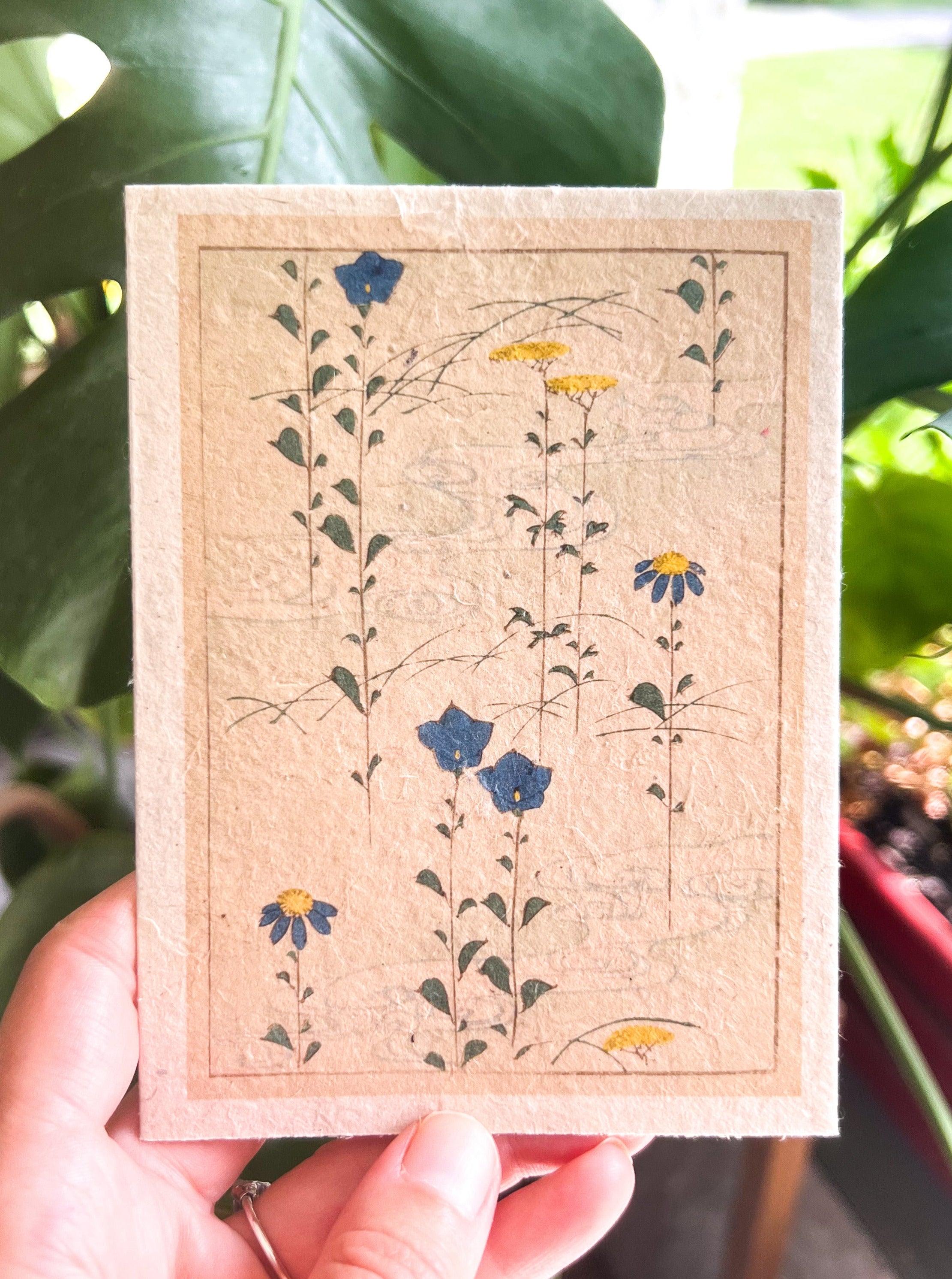 Japanese Plantable Seed Card || Zero Waste || Supports Women || Eco-friendly || J29