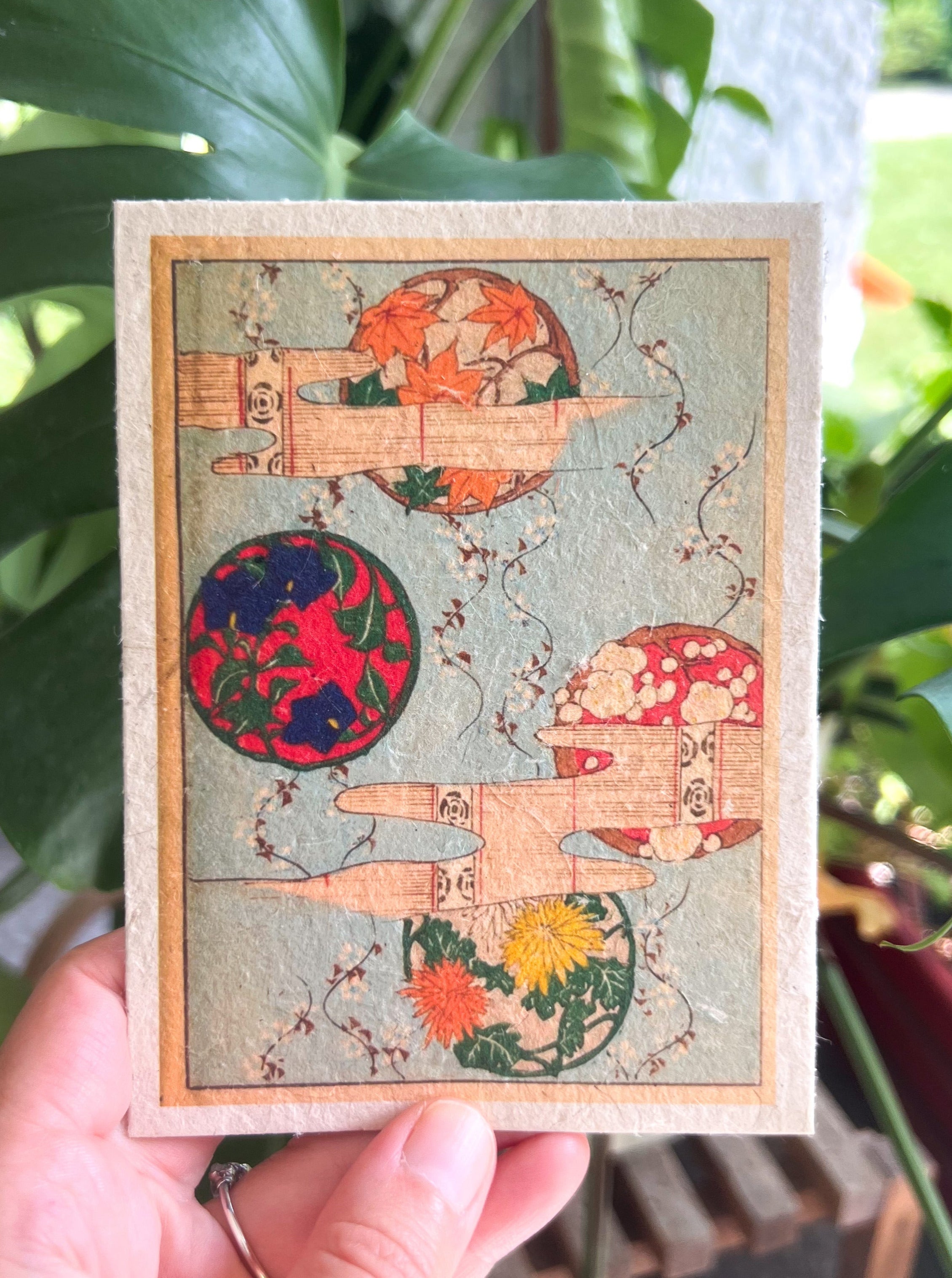 Japanese Plantable Seed Card || Zero Waste || Supports Women || Eco-friendly || J51