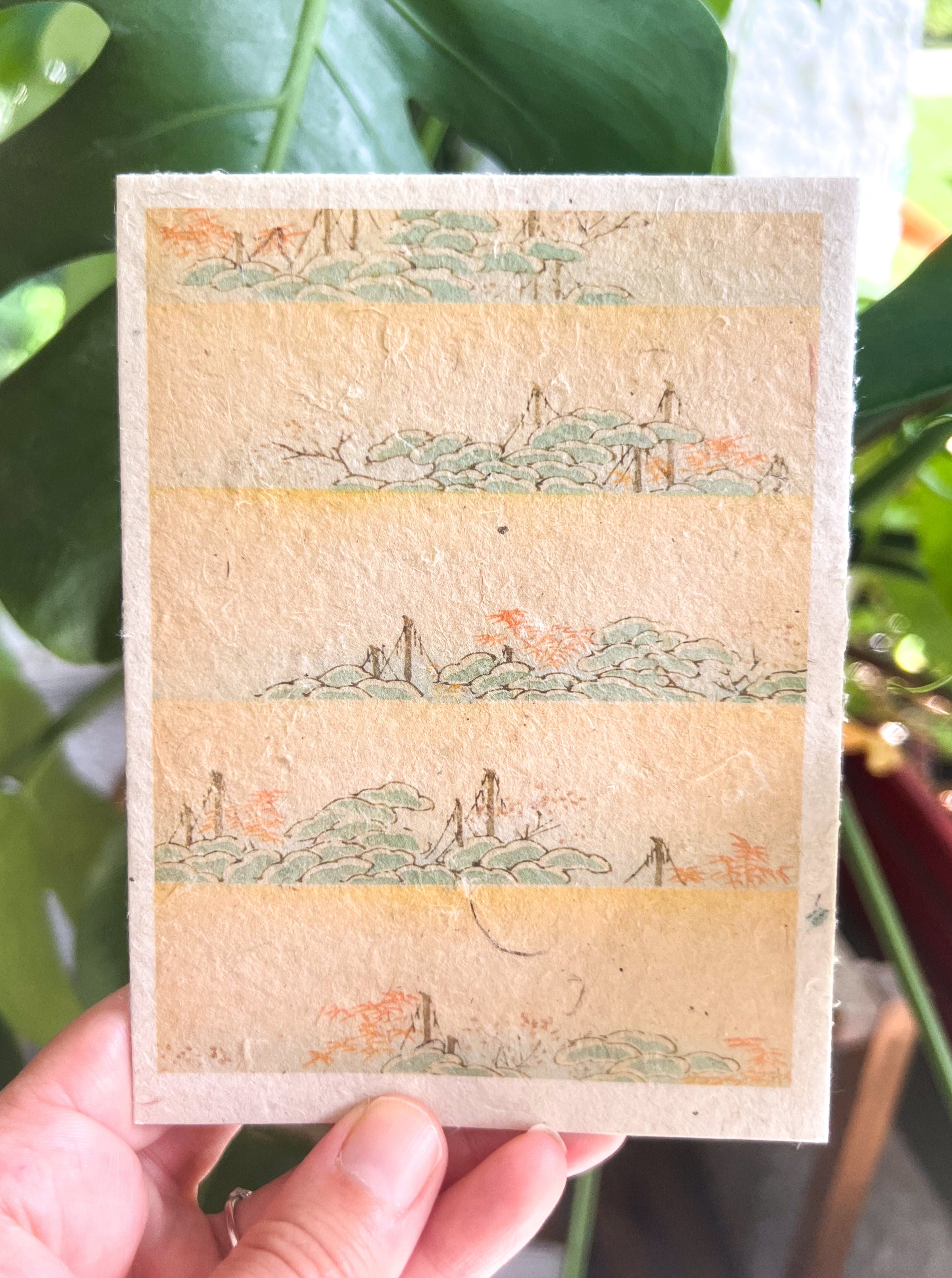 Japanese Plantable Seed Card || Zero Waste || Supports Women || Eco-friendly || J57