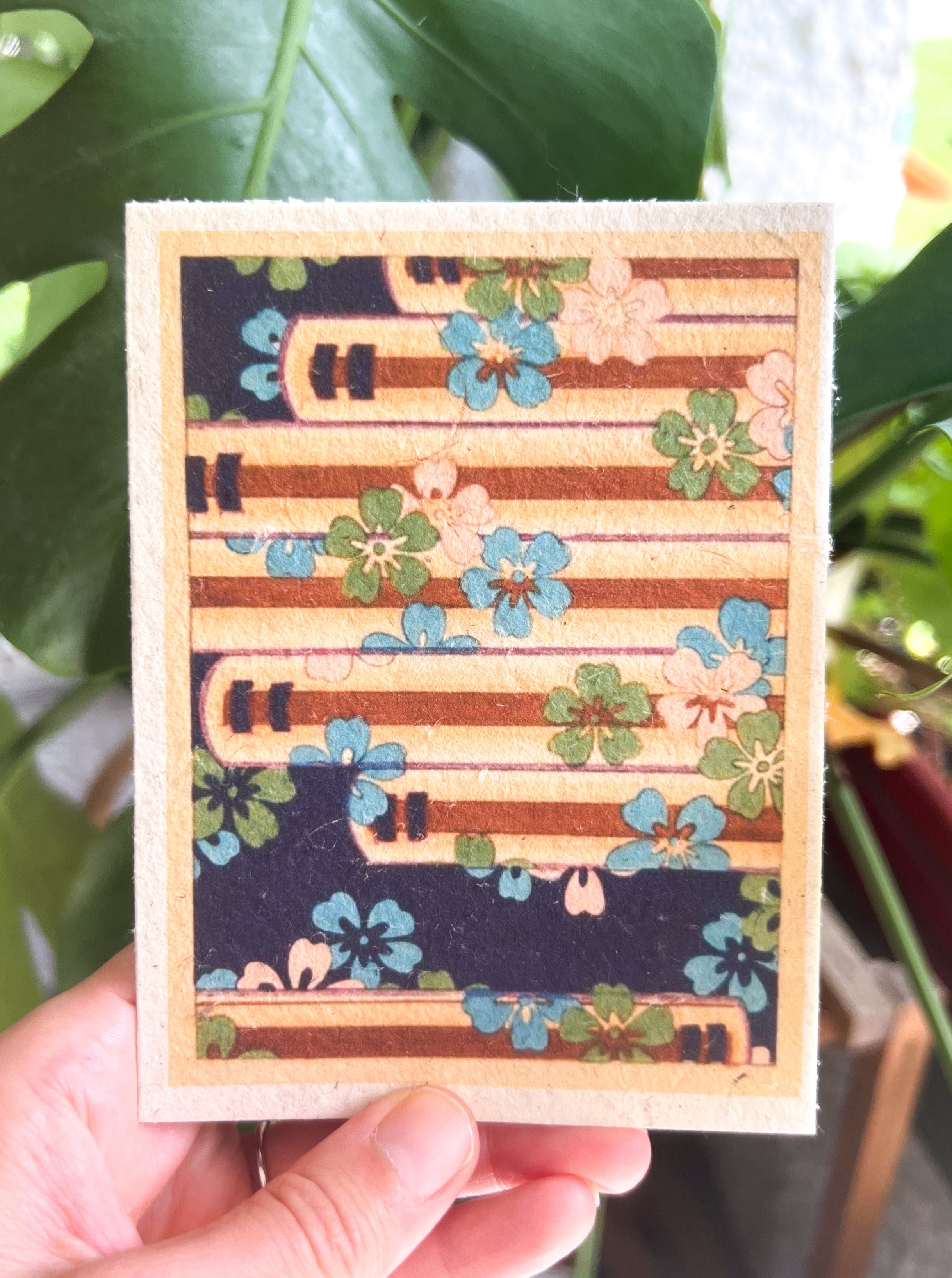 Japanese Plantable Seed Card || Zero Waste || Supports Women || Eco-friendly || J58