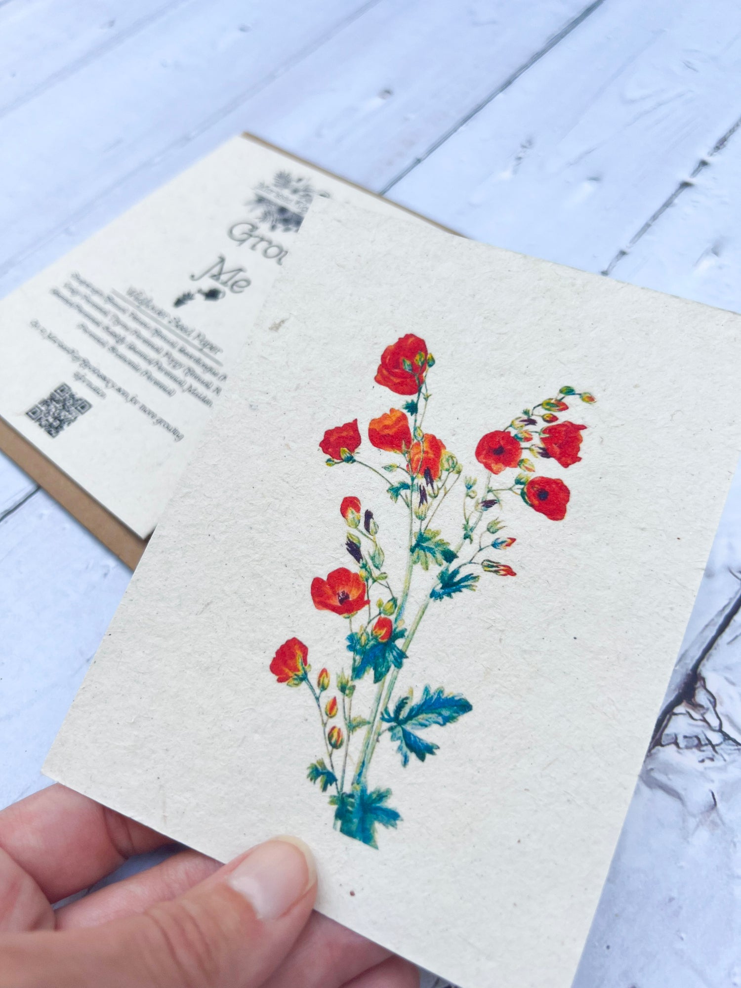 Seed Paper Greeting Cards Eco Friendly Tree-Free Marissa Kay Apothecary