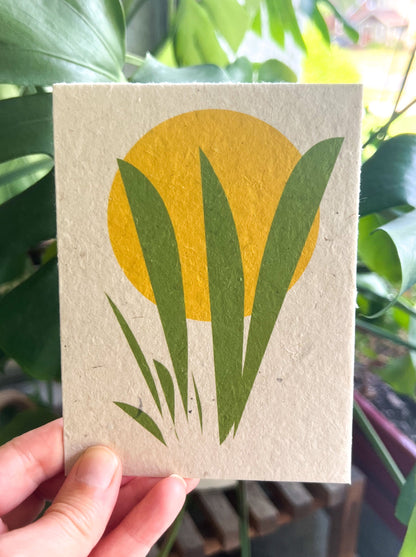 Botanical Plantable Seed Card || Zero Waste || Supports Women || Eco-friendly || M3