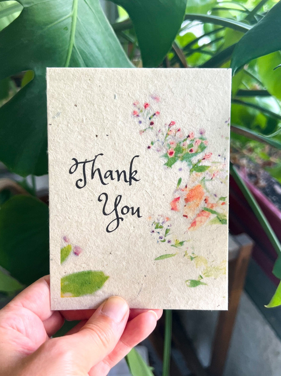 Botanical Plantable Seed Card || Zero Waste || Supports Women || Eco-friendly || MVW45