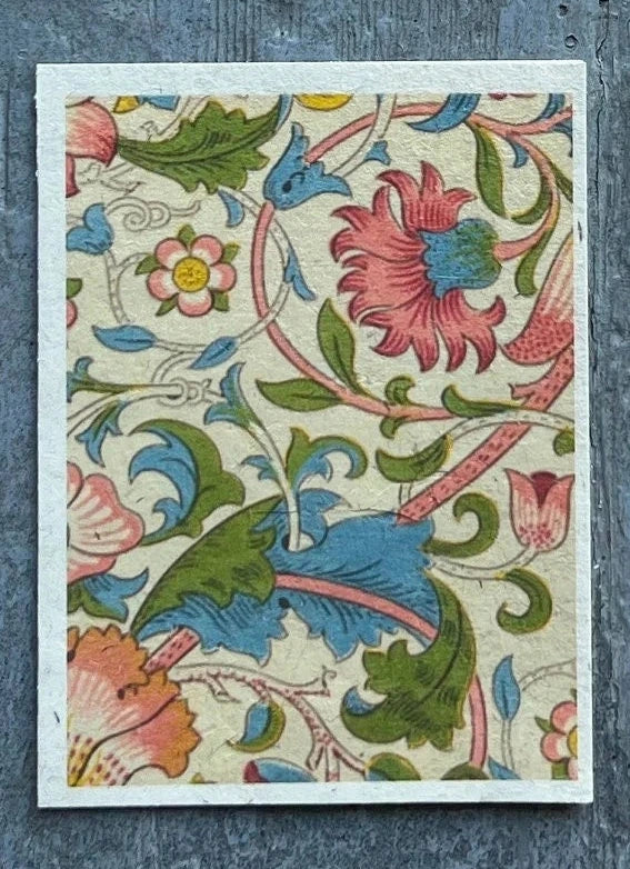 Botanical Art Plantable Greeting Card on Handmade Seed Paper for All Occasions - MOR8