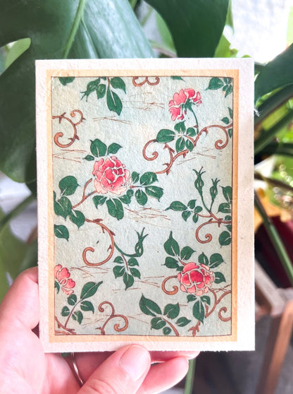Japanese Plantable Seed Card || Zero Waste || Supports Women || Eco-friendly || J34