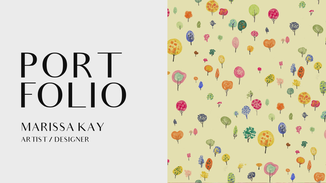 Marissa Kay Co portfolio, beautiful art collection, art for licensing, art for sale