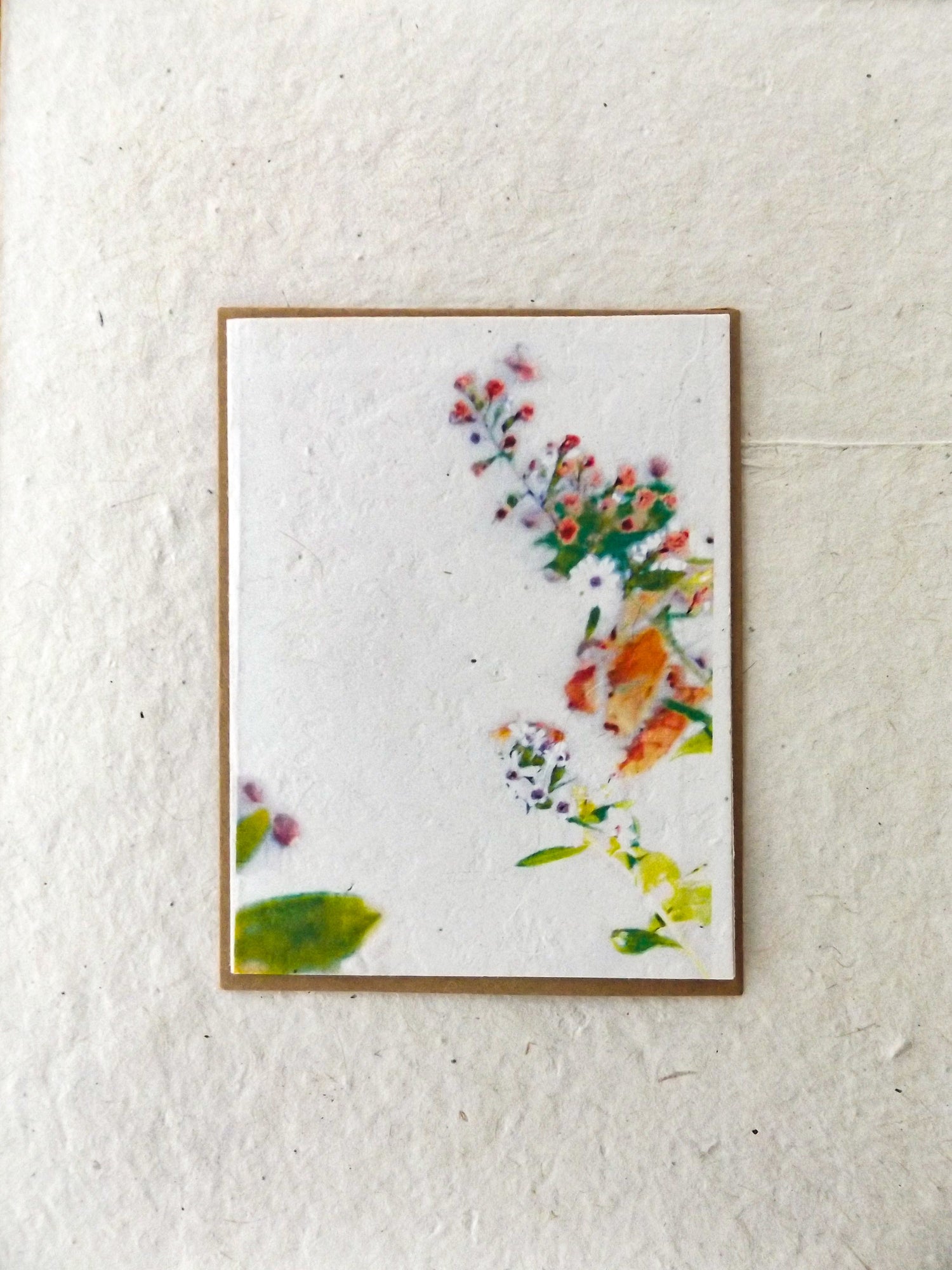 Seed Paper Cards || Blank Or Personalized Insert || Hand Drawn || Zero Waste || Supports Women || Eco-friendly